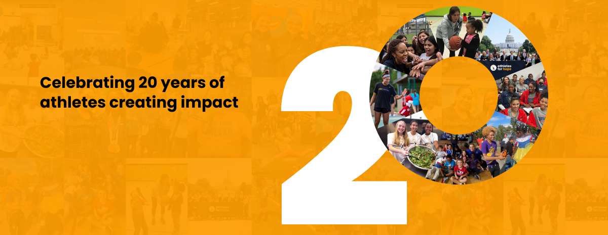 20 Years of Athletes for Hope!